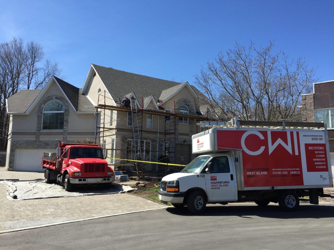 Couvertures West Island Roofing nous joindre